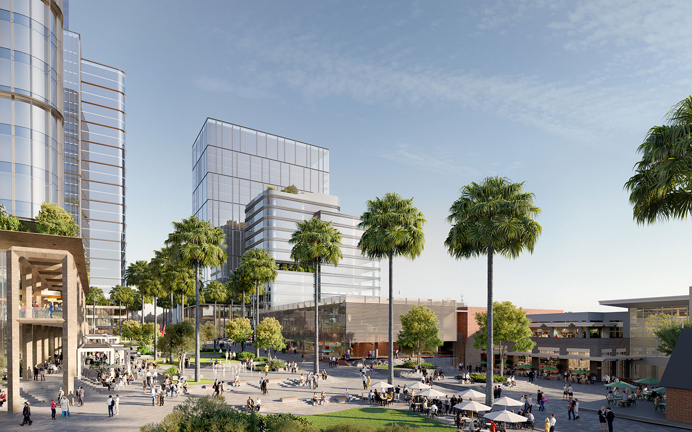 Artist's impression of Blacktown Quarter